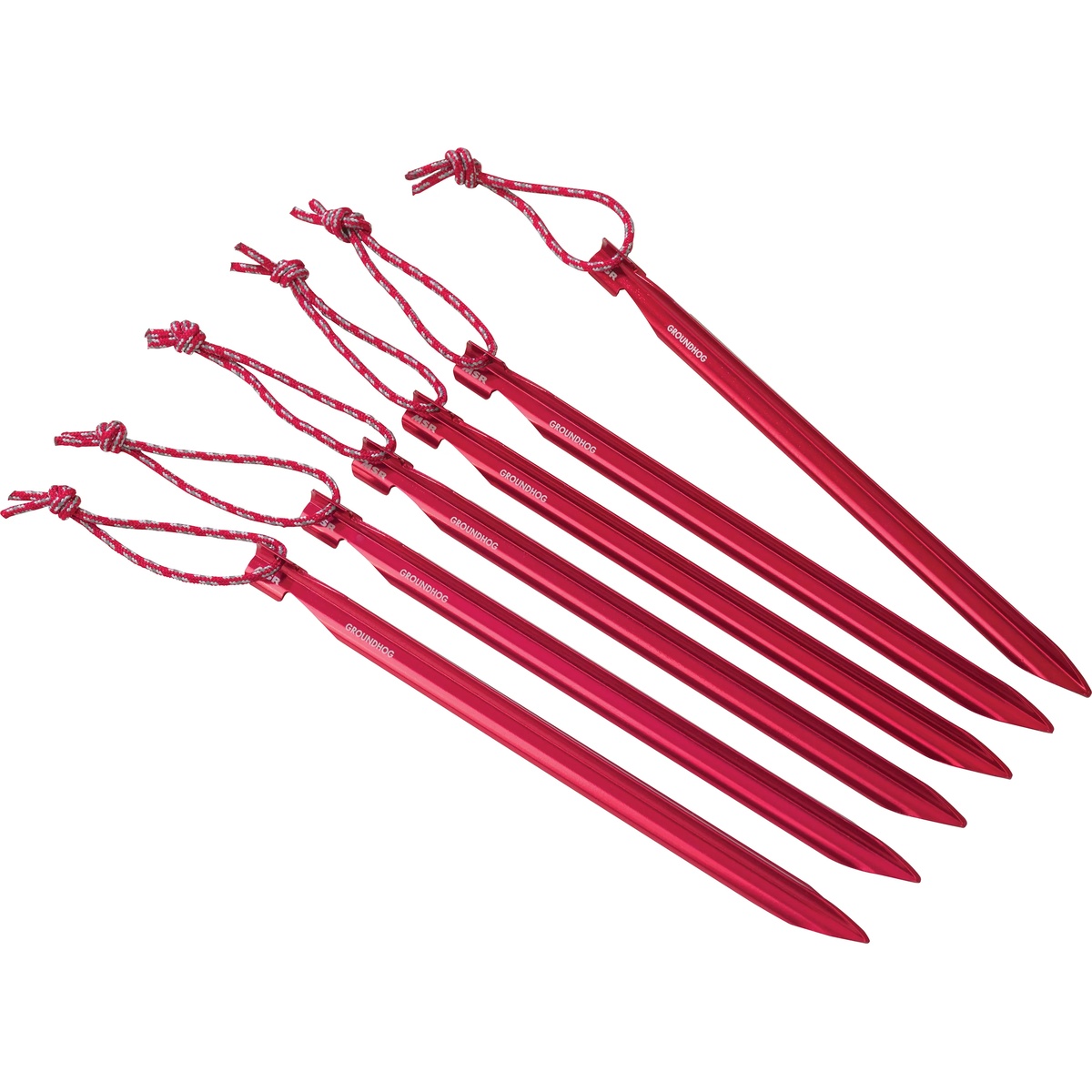 MSR Groundhog Tent Stakes - Red