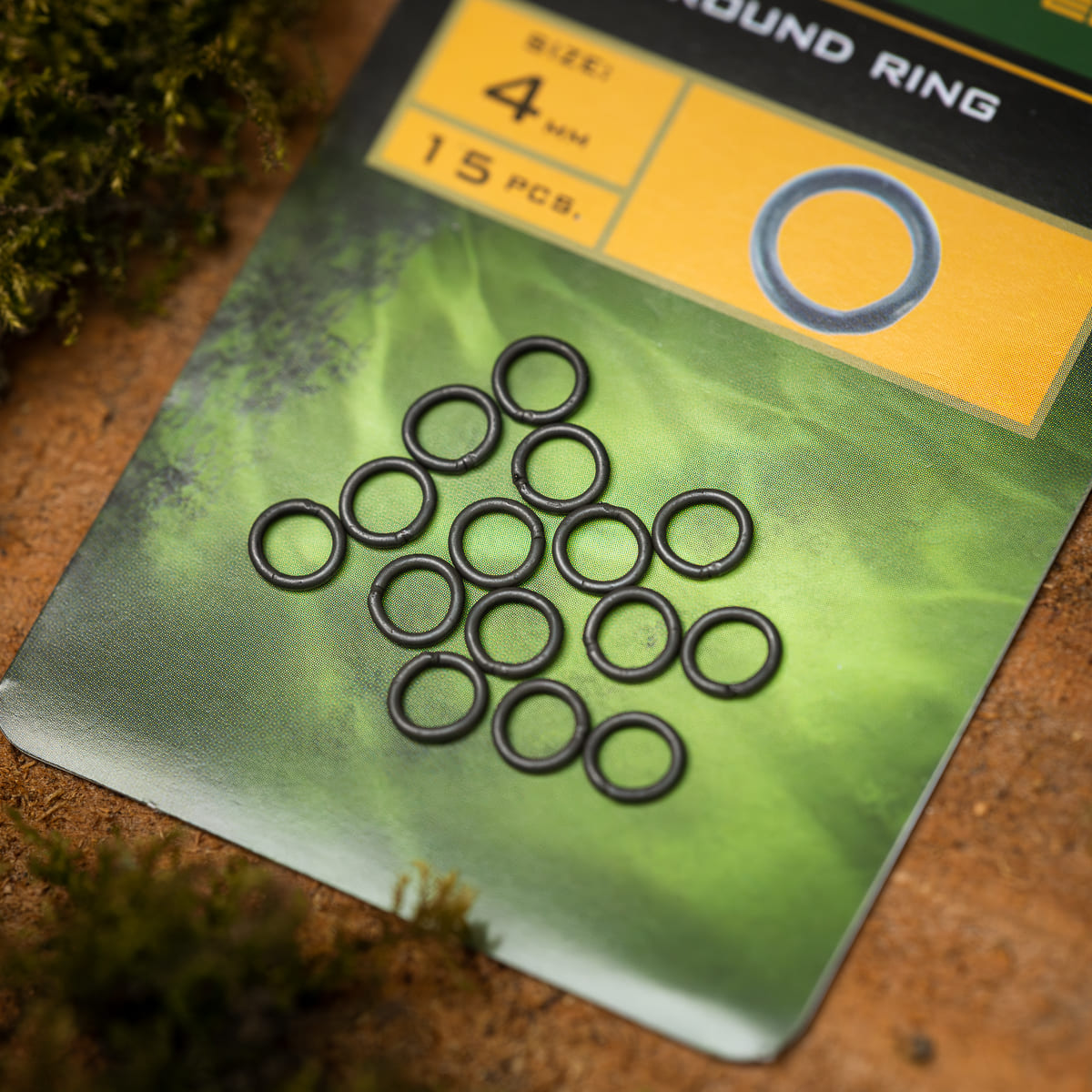 PB Products Round Rings 4mm 15Pcs