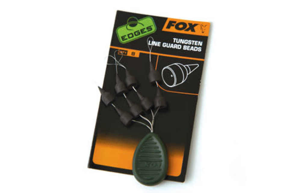 Fox Edges Tungsten Line Guard Beads X 8