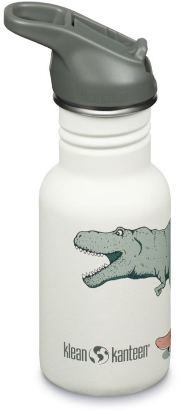 Klean Kanteen Kinder Drinkfles Classic Narrow 355Ml/12Oz Met Flip/Sportdop