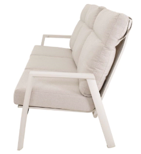 Leslie Living Loungebank Ohio Crema 3 Persoons