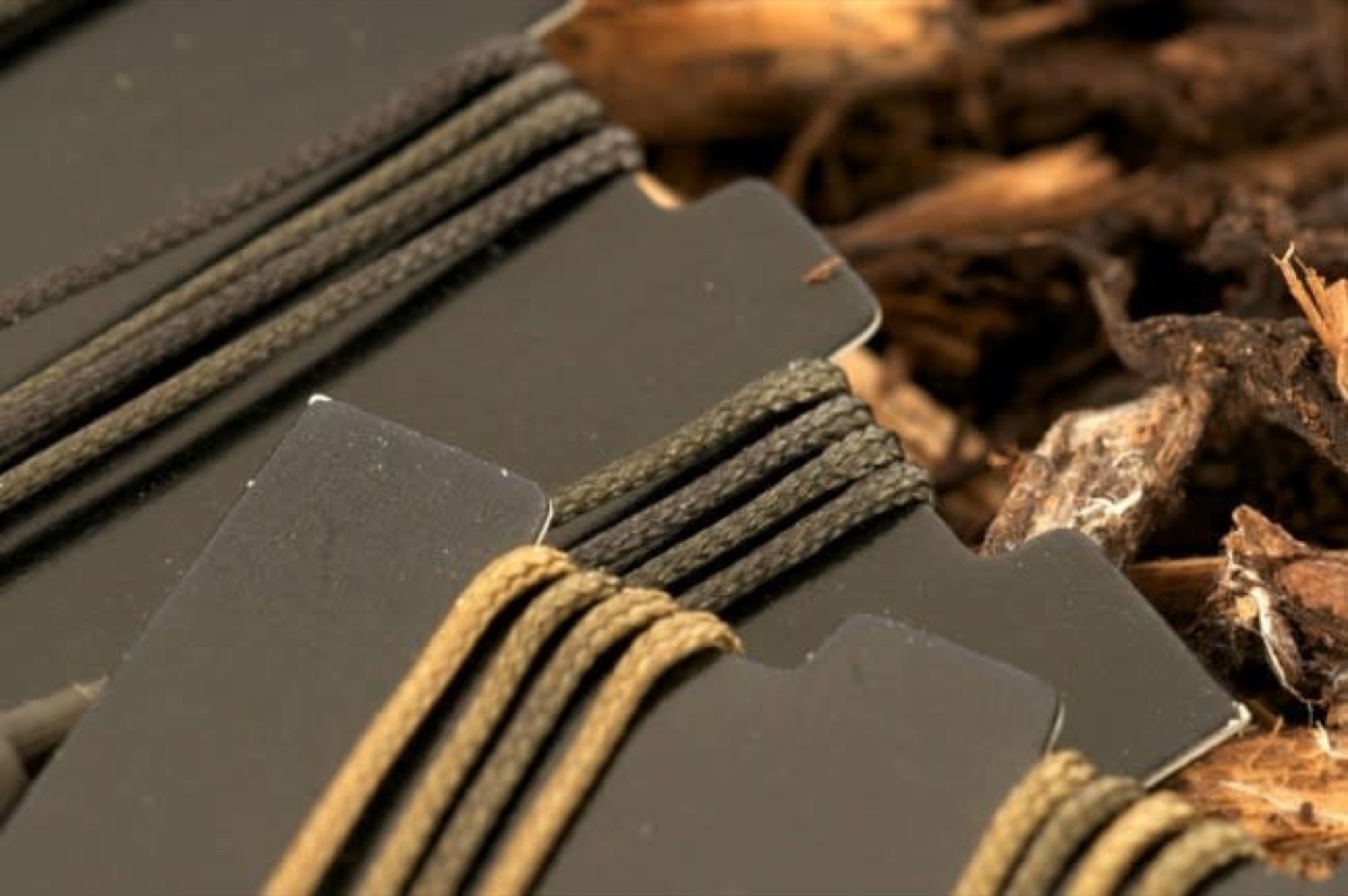 Korda Leadcore Leader Heli Gravel - Gravel 3 Per Pack - 1 M