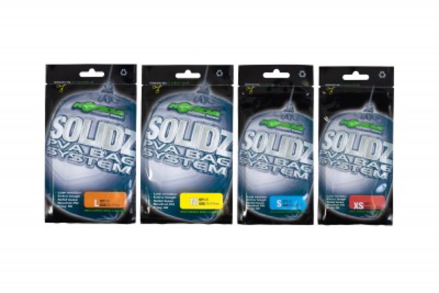 Korda Solidz Pva Bags - S, 55X100Mm - 25 Bags