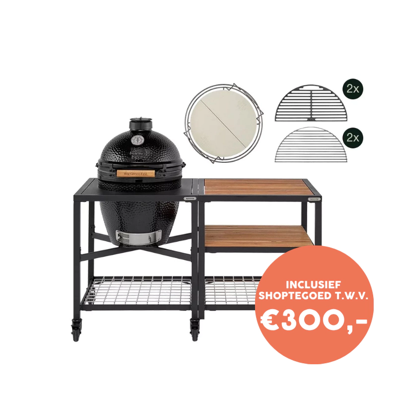 Big Green Egg Onyx Large Outdoor Kitchen