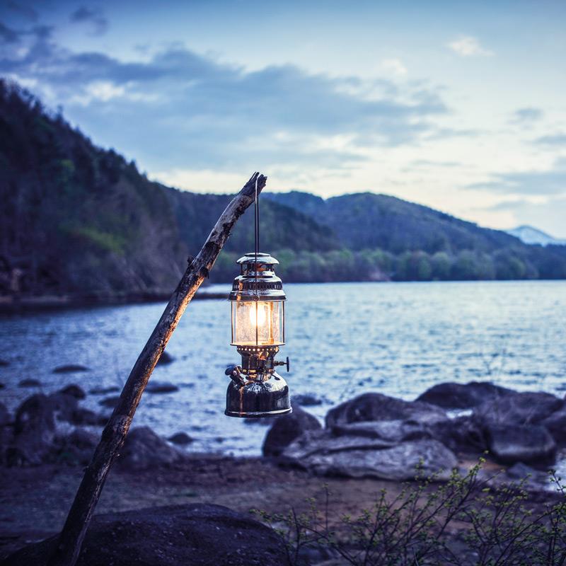 Petromax Olielantaarn HK500 Chroom