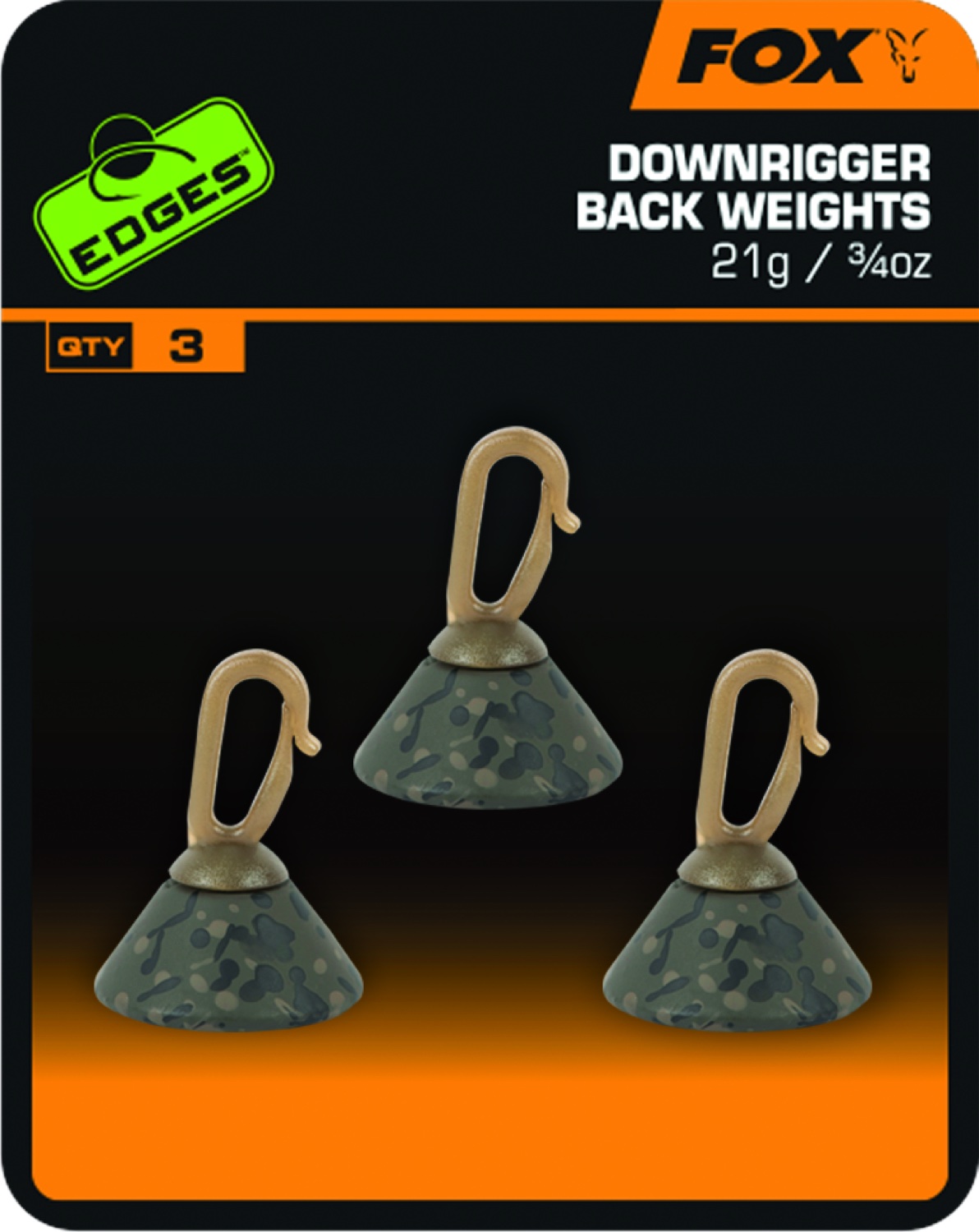 Fox Downrigger Back Weights