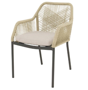 Leslie Living Stapelstoel Akita Beige