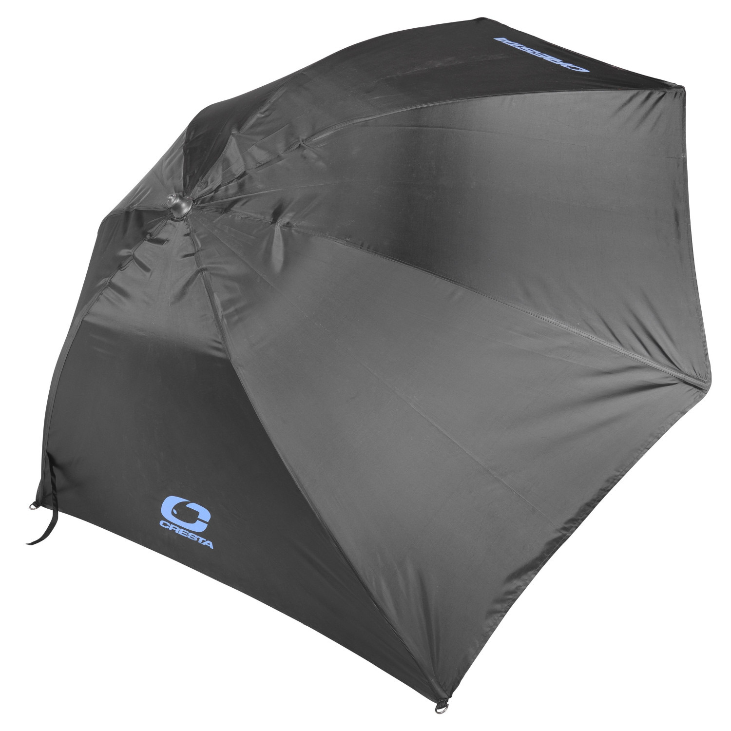 Cresta Flat Side Umbrella Black 125cm