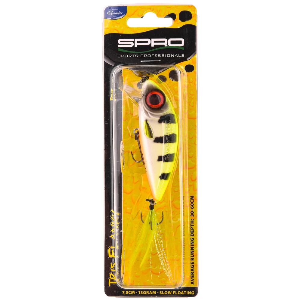 Spro Iris Flanky Hot Perch 7.5Cm 13G