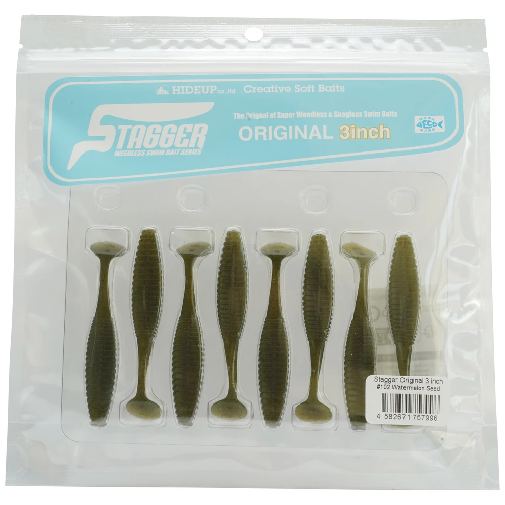 Spro Hide-UP Stagger Original 3" #102 Watermelon Seed