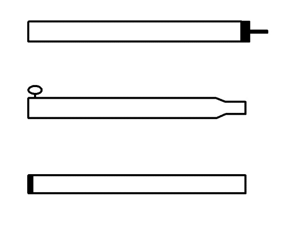 Campking Zak Caravanvoortentstok 25/22Mm - Staal