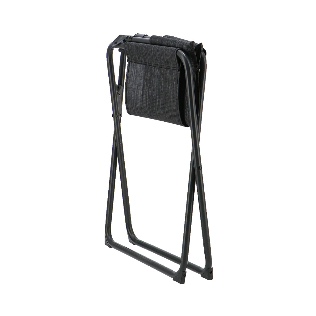 Travellife Como Kruk Blend Grey Met Rugleuning en Grey Frame