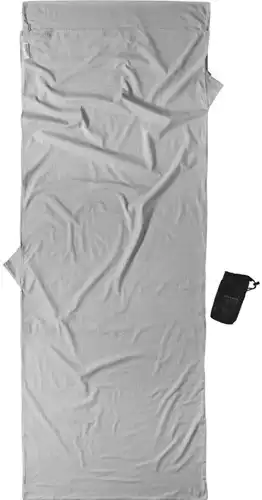  Cocoon Travelsheet Insectshield - 100% Cotton - Grey