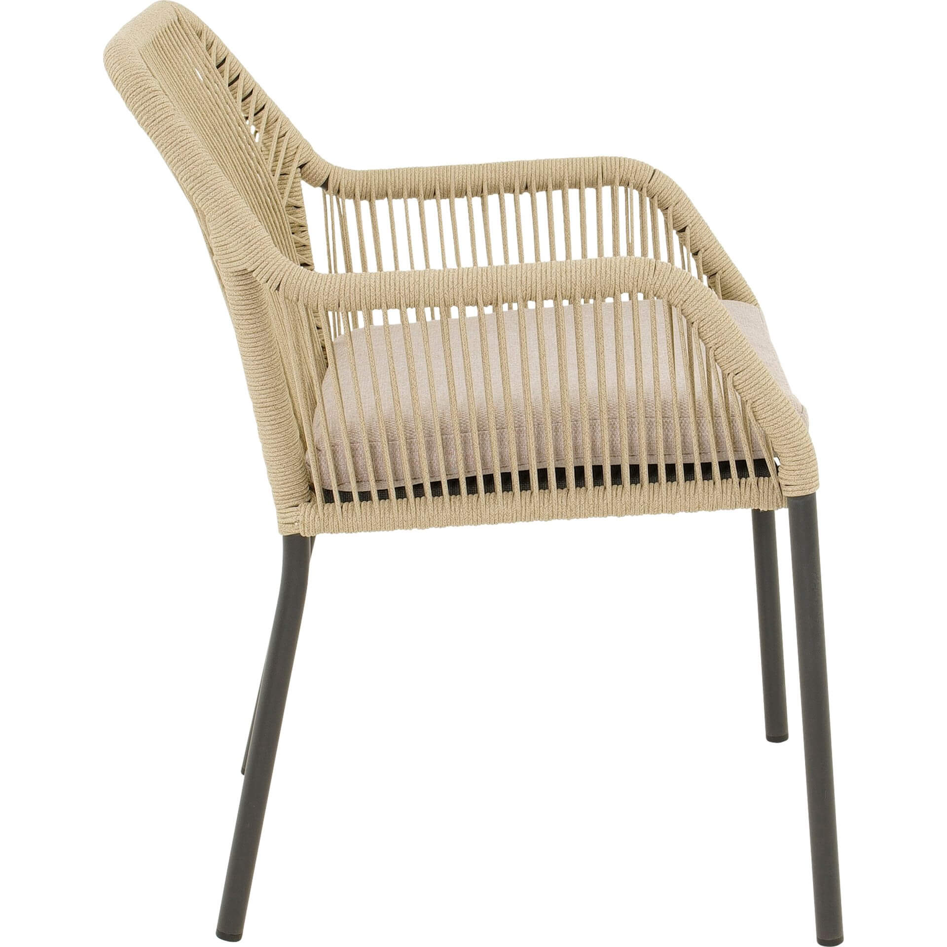 Leslie Living Stapelstoel Akita Beige
