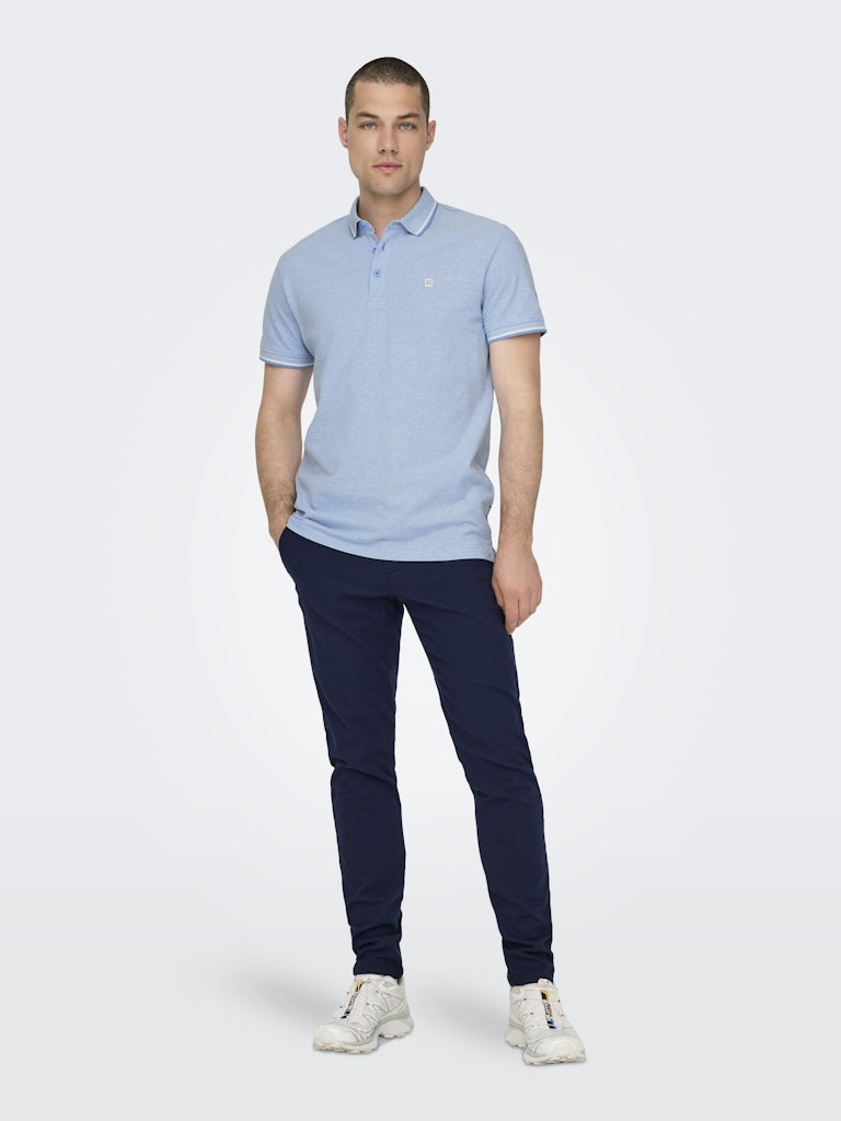 Only & Sons Fletcher Slim SS Polo Heren