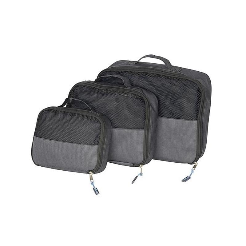 Bo-Camp Travel Pack Cubes 3 Sizes 3 Pcs