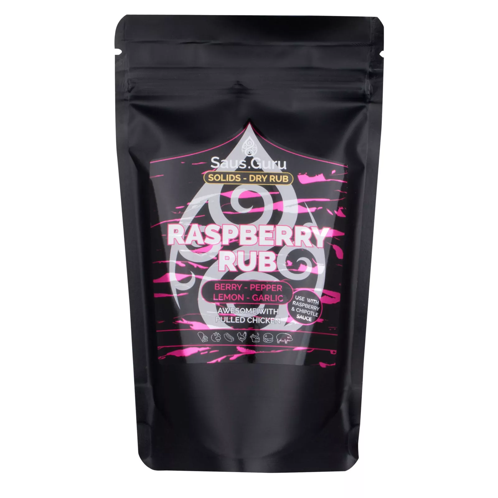 Saus.Guru Raspberry Rub - Dry Rub 210G