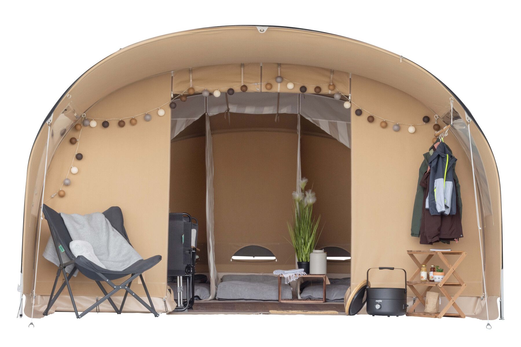 Karsten Tunneltent Imperia - Beige