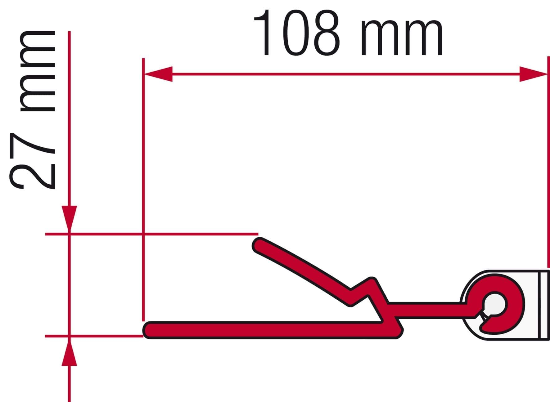 Fiamma Adapter C Per Stuk