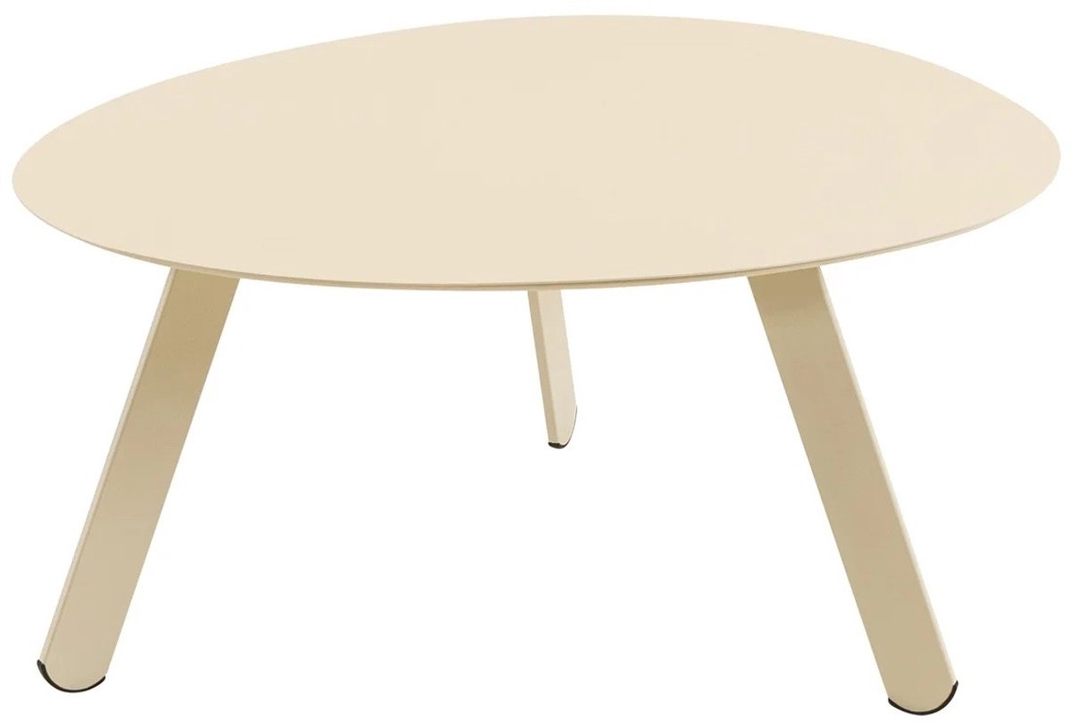 Leslie Living Bijzettafeltje Tiki 76X60X35,5 CM Creme