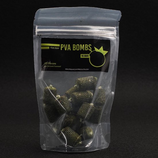 Pro Line Pva Bombs - The Ng Squid - 18Pcs