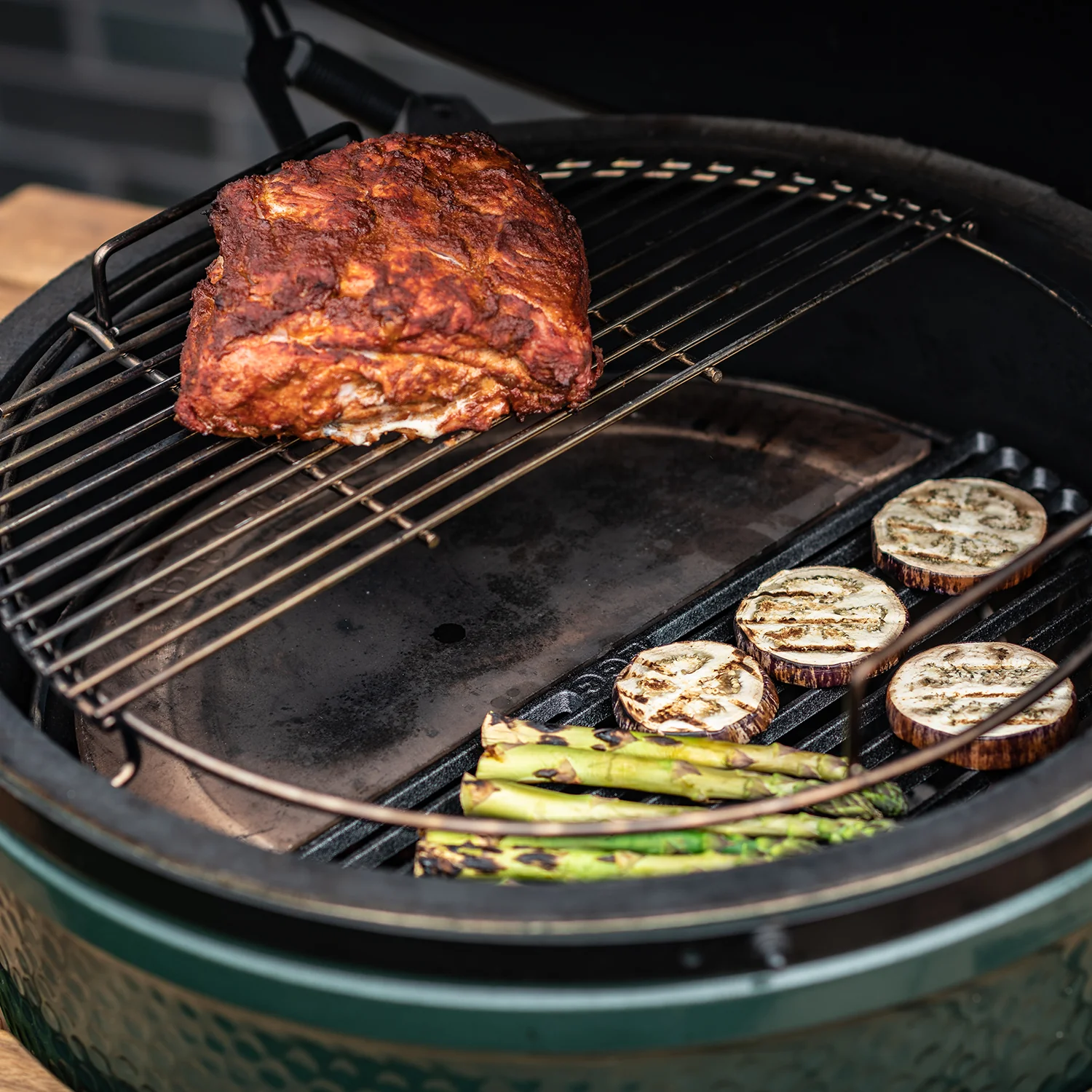 Big Green Egg Half Cast Iron Grid XL