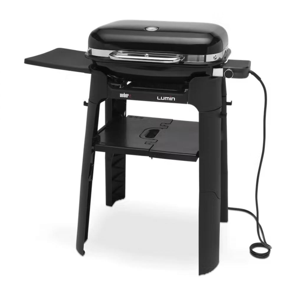 Weber Lumin Black W/Stand Electrisch