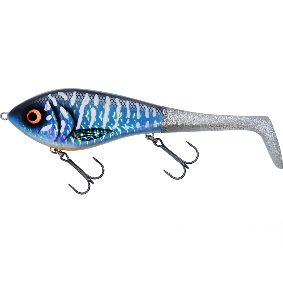 Westin Swim Tail 12Cm 62G Suspending Lagoon Pike 1 Body 2 Tails