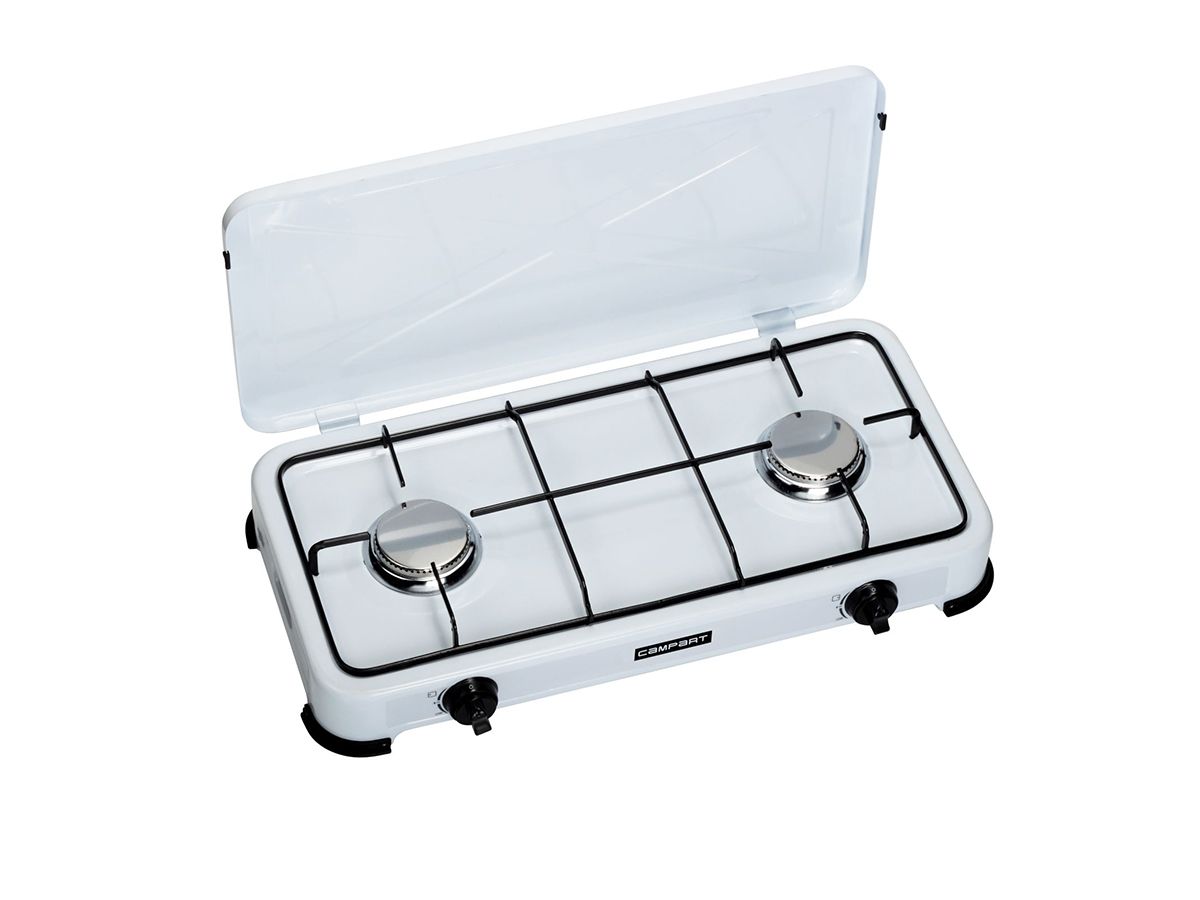 Campart Travel Kooktoestel 2 Pits 3Kw Wit