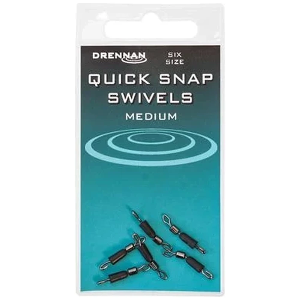 Drennan Dil Quick Snap Swivels Size 18