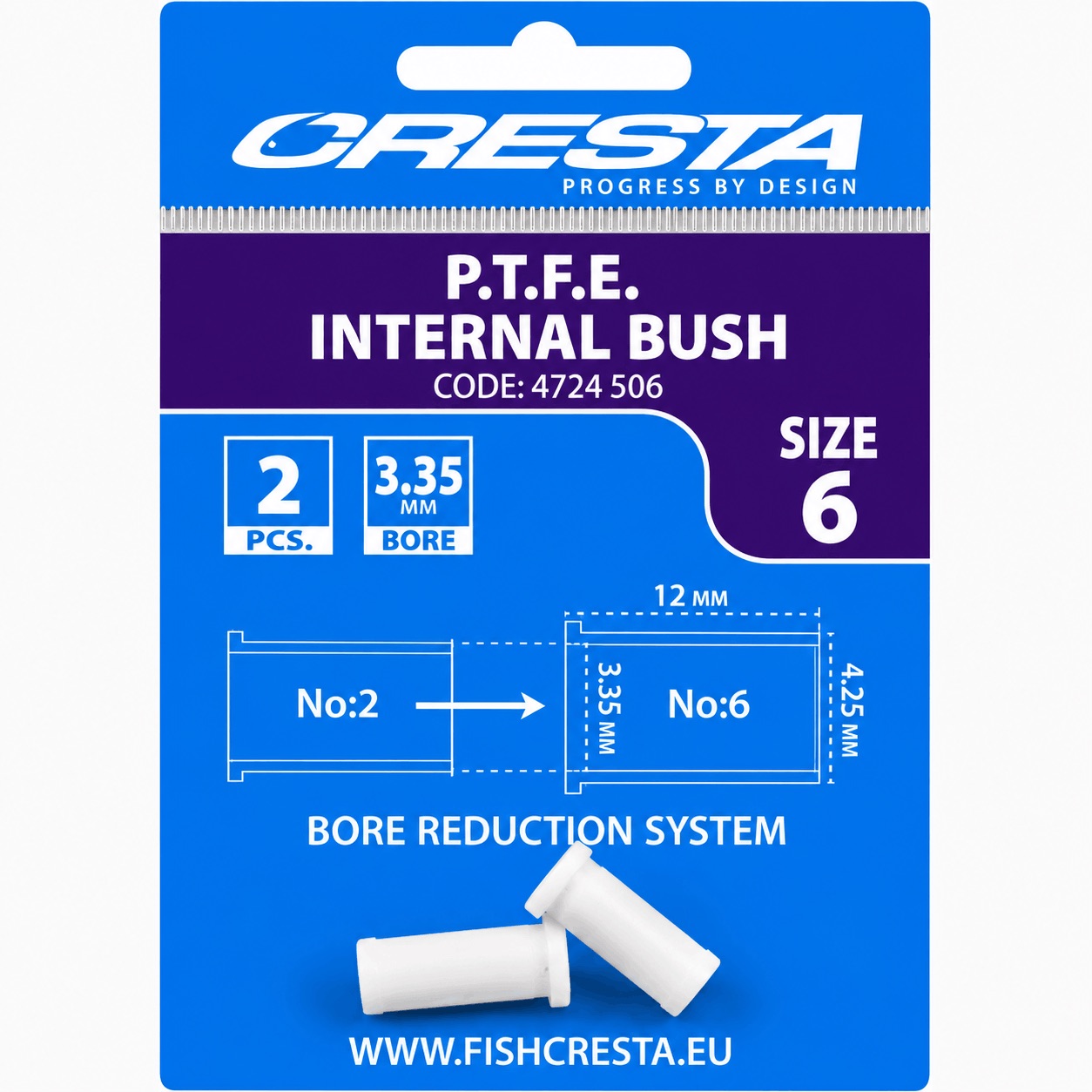 Cresta Ptfe Bush Internal Size 6