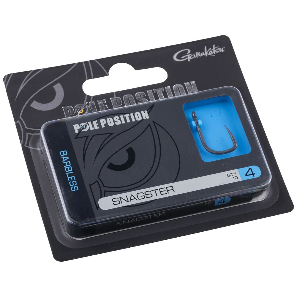 Pole Position PP Snagster Hooks Ptfe #6 Barbless