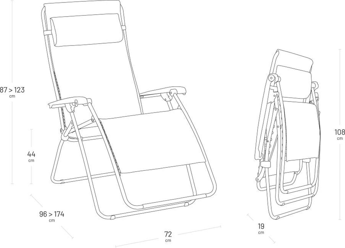 Lafuma - Rsx Clip XL Lightcomfort