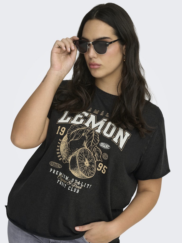 Only Carmakoma Lucy Reg S/S Top Dames