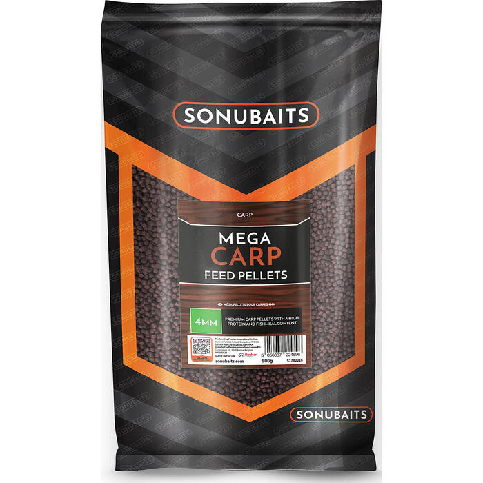 Sonubaits Mega Carp Feed Pellets 4MM