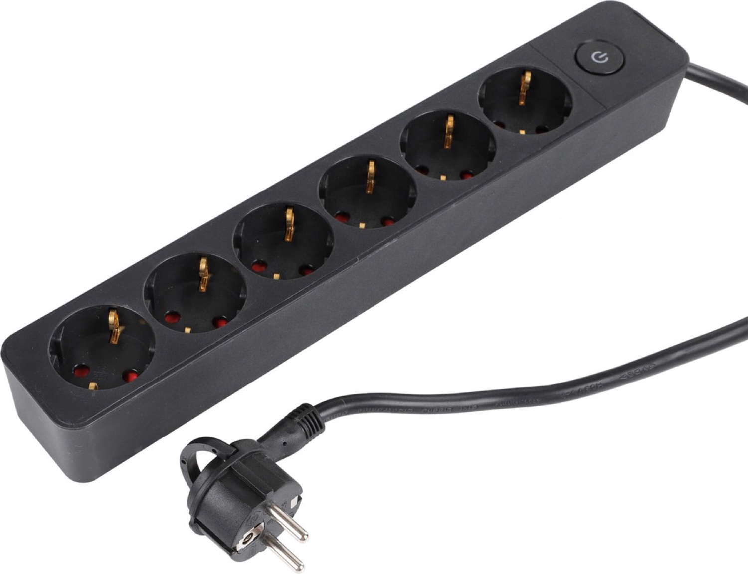 Q-Link Ql Stekkerd 6V Ra 3X1.5Mm 2.5M Schak Zw