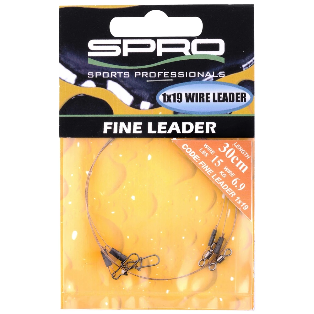 Spro 1X19 Non Coated Wire 20Cm 18Lb
