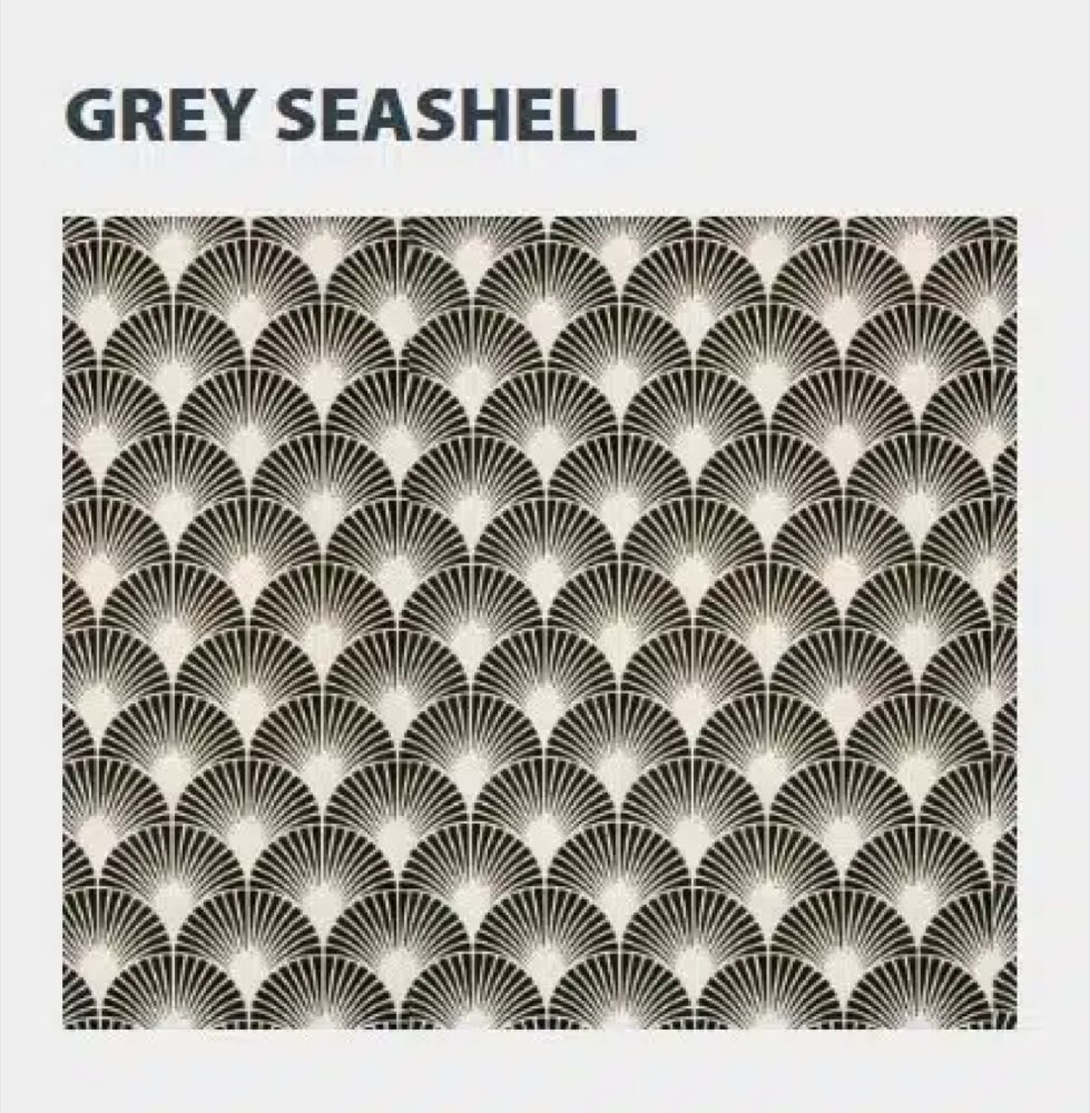 Dorema Gordijn Los 60 cm, Seashell Grey