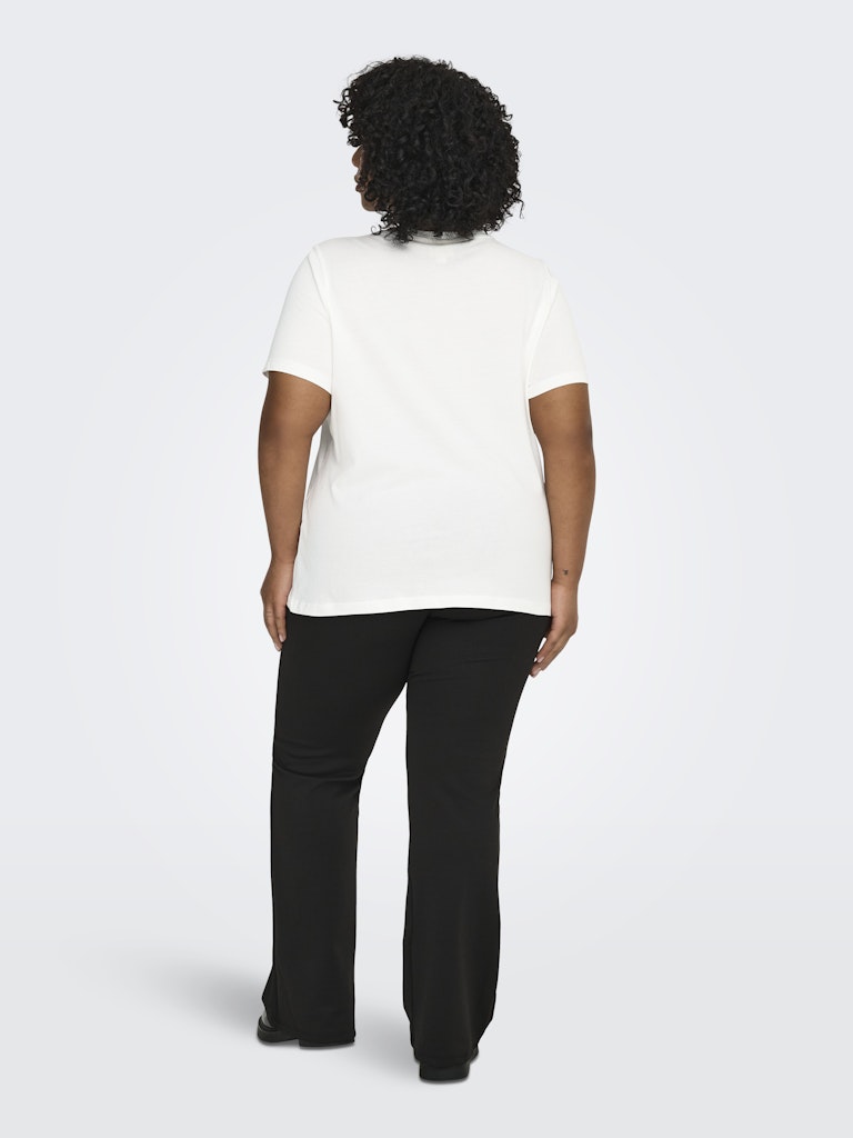 Only Carmakoma Kita S/S Logo Top Dames