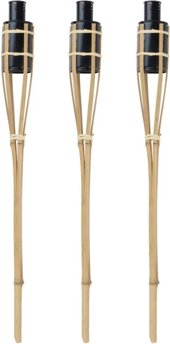 Articasa Tuinfakkel 3Dlg Bamboe 60Cm