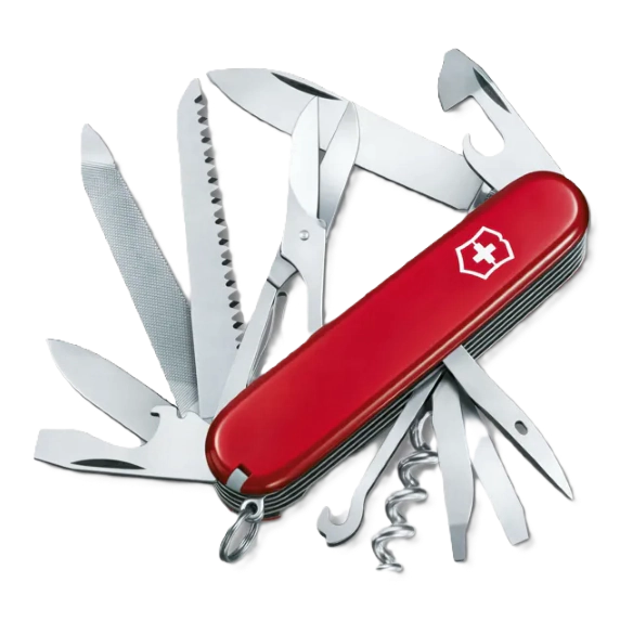 Victorinox Swiss Army Zakmes Ranger, 21 Functies, Rood, Blister