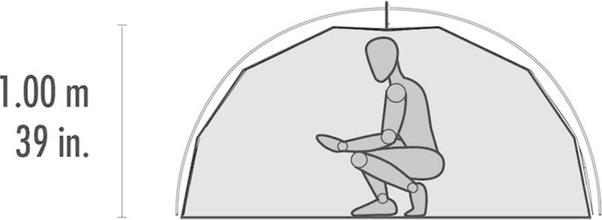 MSR Lichtgewicht Tent Elixir 1