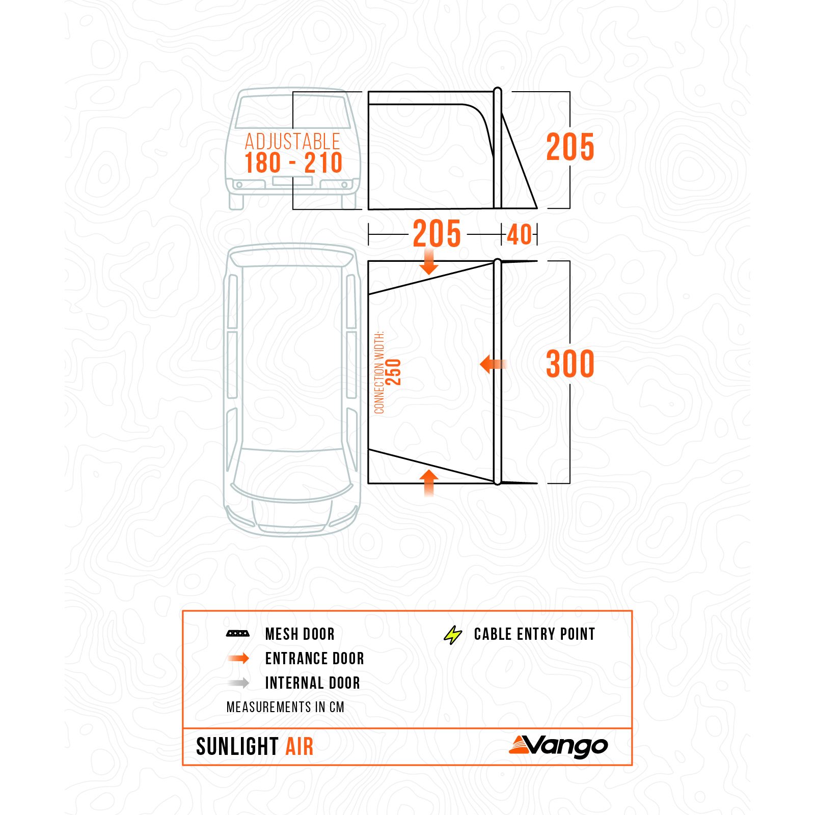 Vango Sunlight Air Awning/Canopy 
