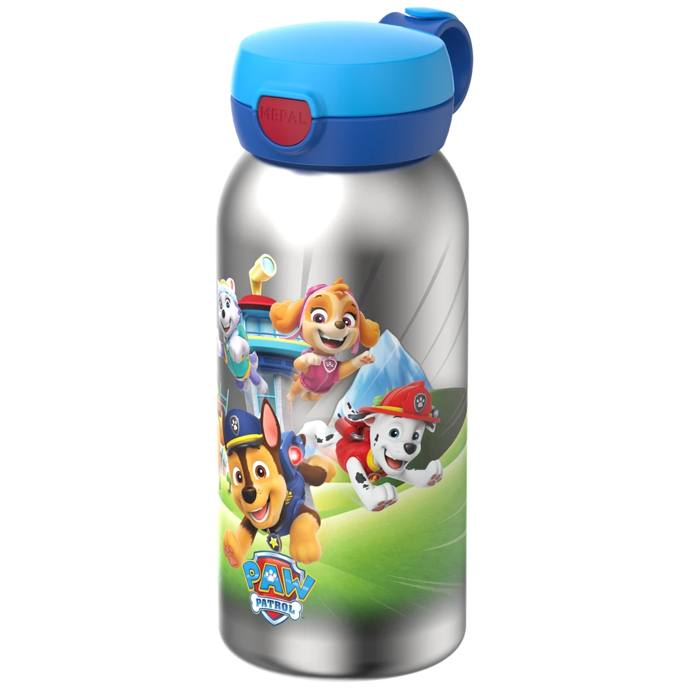 Mepal Isoleerdrinkfles Met Flipdop Campus 500Ml - Paw Patrol Pups