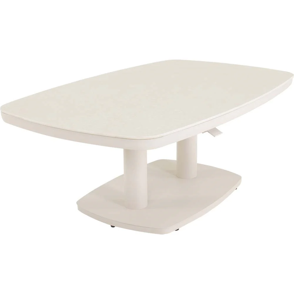 Leslie Living Loungetafel Deens Ovaal Geneva Crema 135 CM