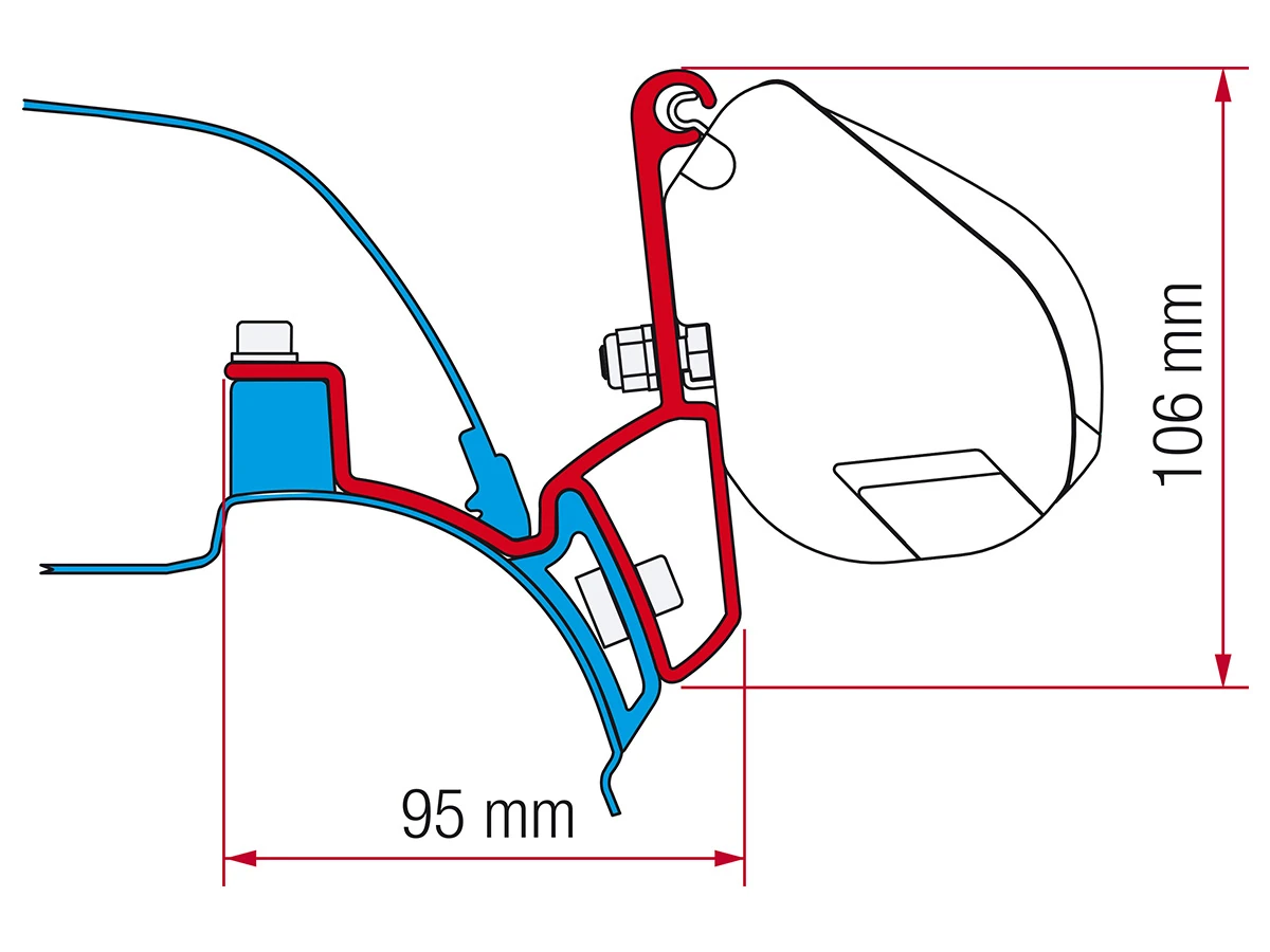 Fiamma Kit F35 Pro Vw T5/T6 California