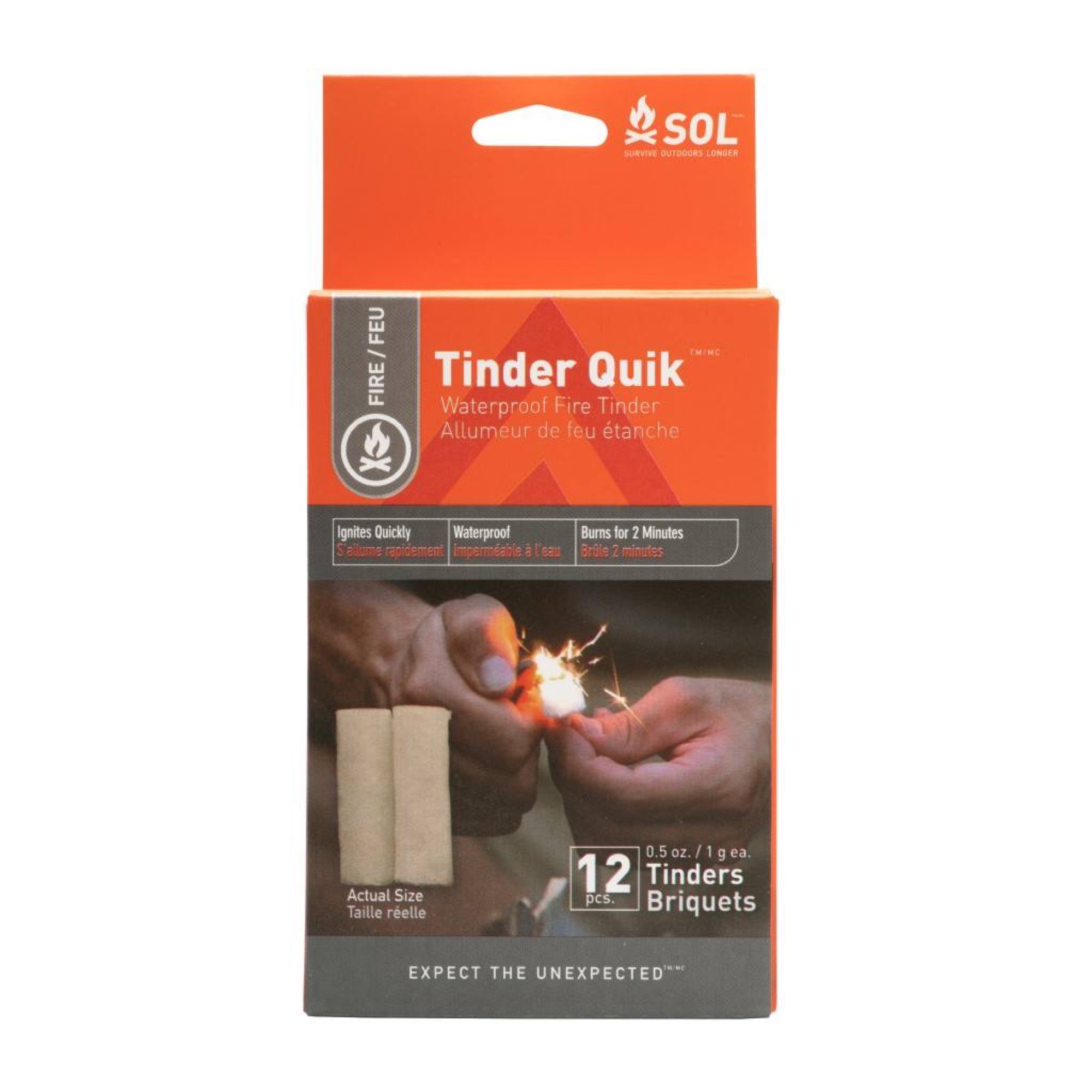 Sol Tinder Quik Tondel 12St
