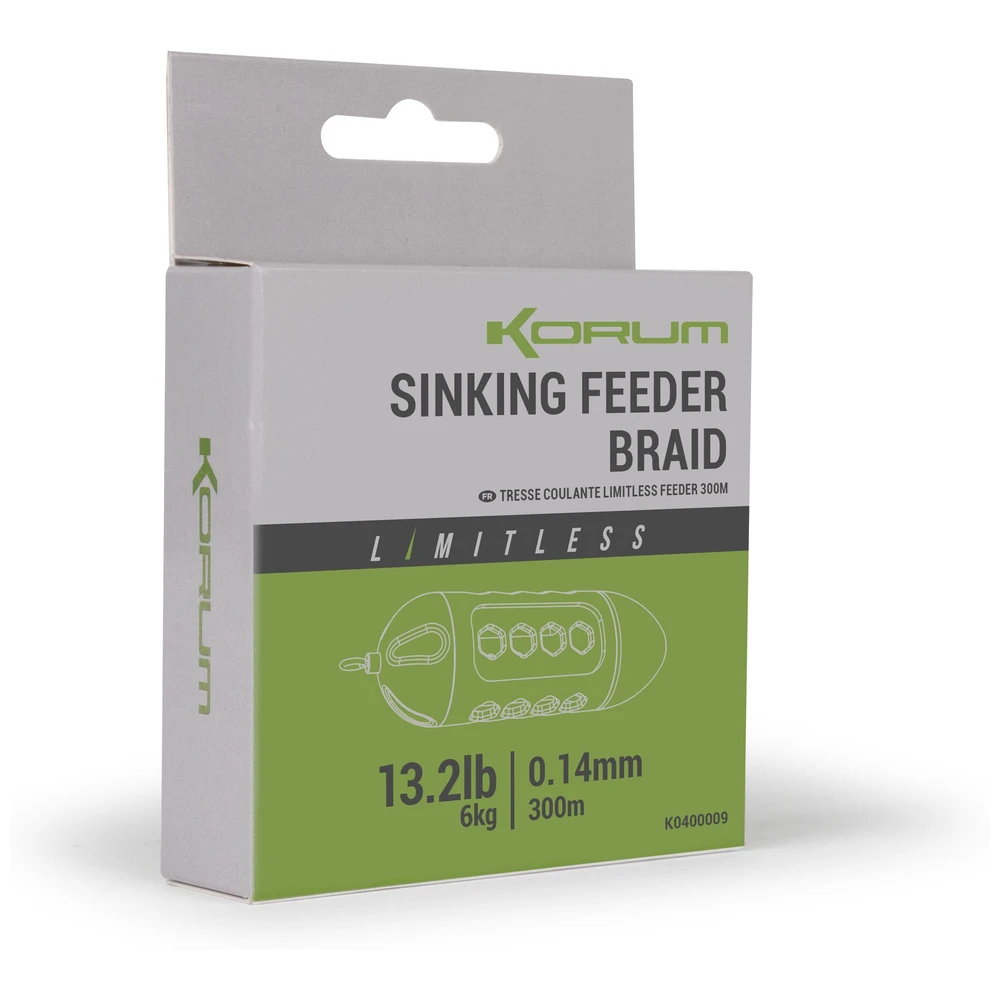Korum Sinking Feeder Braid 0.14Mm