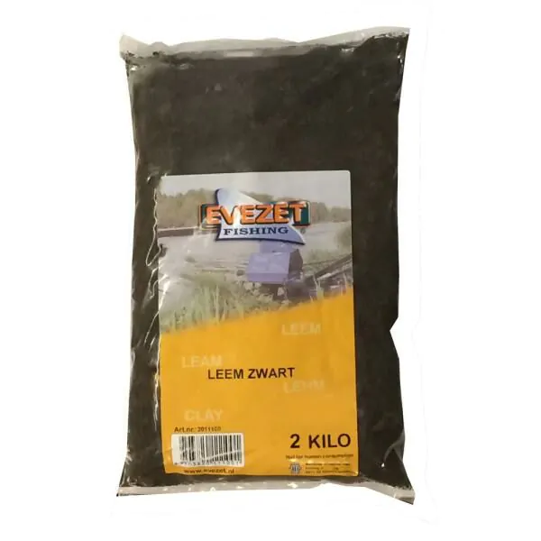 Evezet Leem Zwart 2Kg