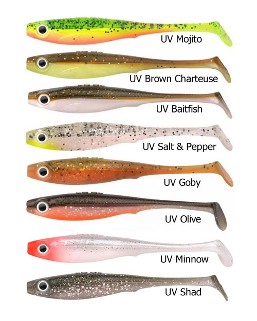 Spro Iris Pop-Eye Softlure Uv Shad 12Cm